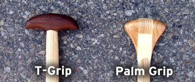 Palm grip vs T-Grip Paddles