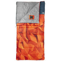 The ultimate in base camp comfort, this 20-degree synthetic insulated bag is sized to match a standard twin mattress.