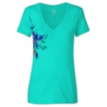 The North Face Womens Azalea V-Neck Tee