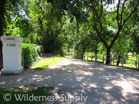 Omand's Park - pathway to the water