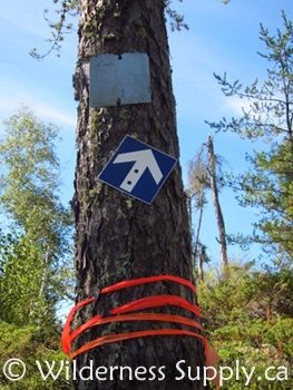 Caribou East campsite turnoff