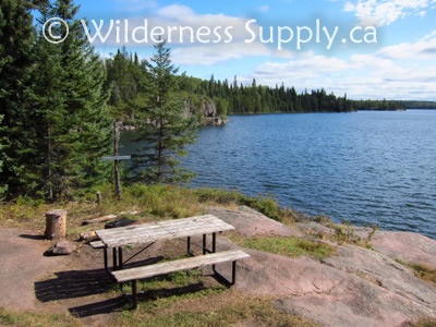 Mantario Lake campsite