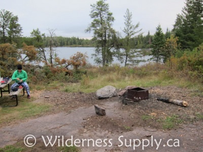 Hemenway Lake campsite