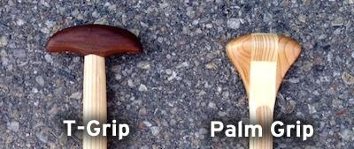 Palm grip vs T-Grip Paddles