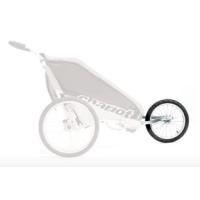 Adapt any Chariot carrier into a stroller, or a jogging, cycling, or skiing trailer.
