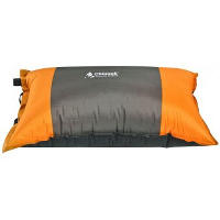 Compressible travel and camping pillows.  Down, synthetic.  Thermarest.