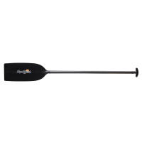 Lightweight paddle with a curved blade for maximum power with every stroke, and an injection molded T-grip for comfort and precise control.