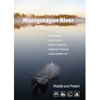 The go-to map detailing access points, campsites, rapids and portage information for the entire Manigotagan Paddling Route.