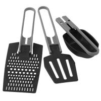 A set of MSR multi-task, compact and light folding utensils, so you can bring them anywhere you go.