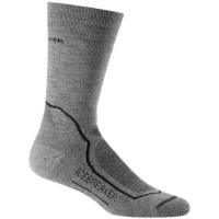 Durable, fully cushioned crew-length men's merino wool socks that are stretchy, breathable, odor-resistant and feature an anatomical sculpted design.