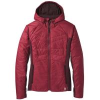 This jacket offers breathability, temperature regulation, and warmth, even when wet, with a wind-resistant polyester front protective DWR finish panel.