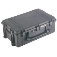 The Pelican 1650 case is equipped with an extra deep case, 4 rubber wheels and a retractable extension handle.