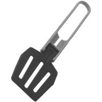 Backcountry spatula with serrated edge to cut cheese