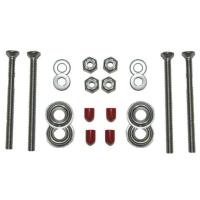 The perfect bolt kit to install canoe yokes, seats, thwart or handle installation, made of high quality stainless steel.