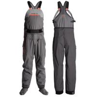 Designed for fishermen and paddlers, the Breakwater bib dry pant functions as a fishing wader or touring paddling top.