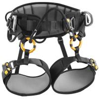 The SEQUOIA is a tree care seat harness for doubled rope ascent techniques. It is designed for the arborist's comfort.