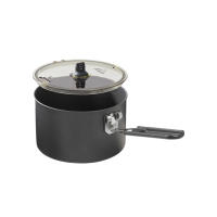 Light, rugged, reliable pot for simple meals favored by solo backpackers.