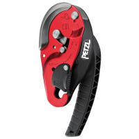 Self-braking descender with anti-panic function for rescue