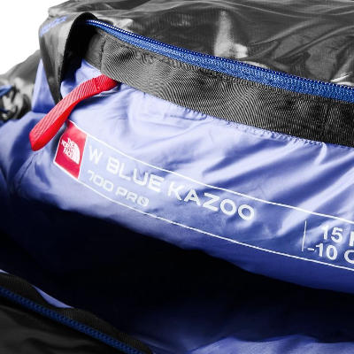 the north face blue kazoo w